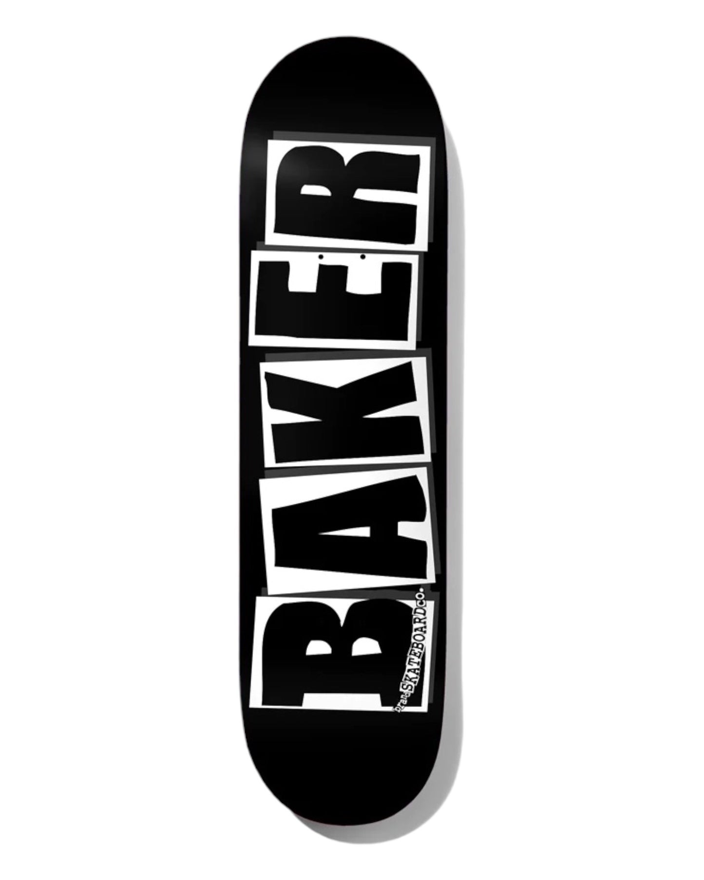 Baker Black OG Logo Skateboard Deck 8”