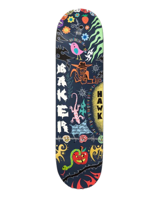 Hawk Another Thing Coming Baker Skateboard Deck 8”