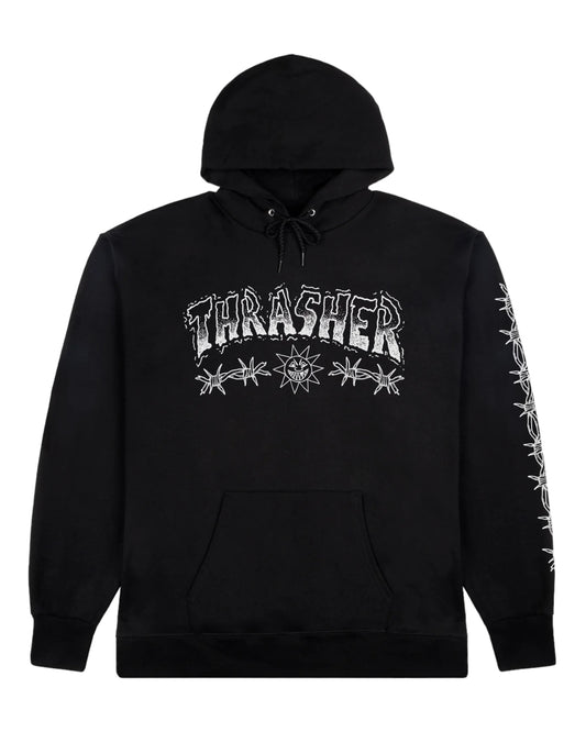 Thrasher Hoodie Barbed Wire