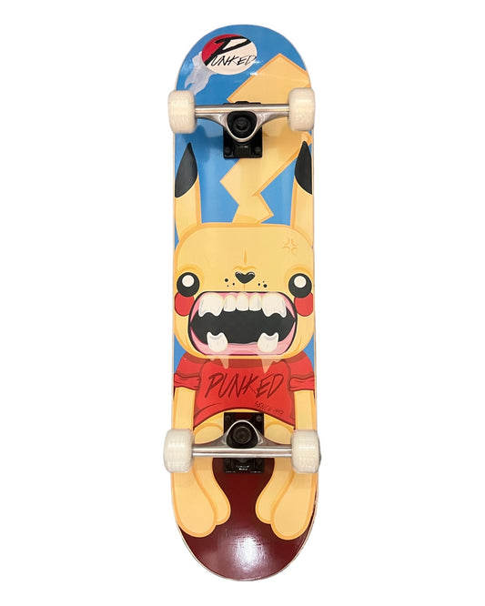 Pika Punked Skateboard 8”