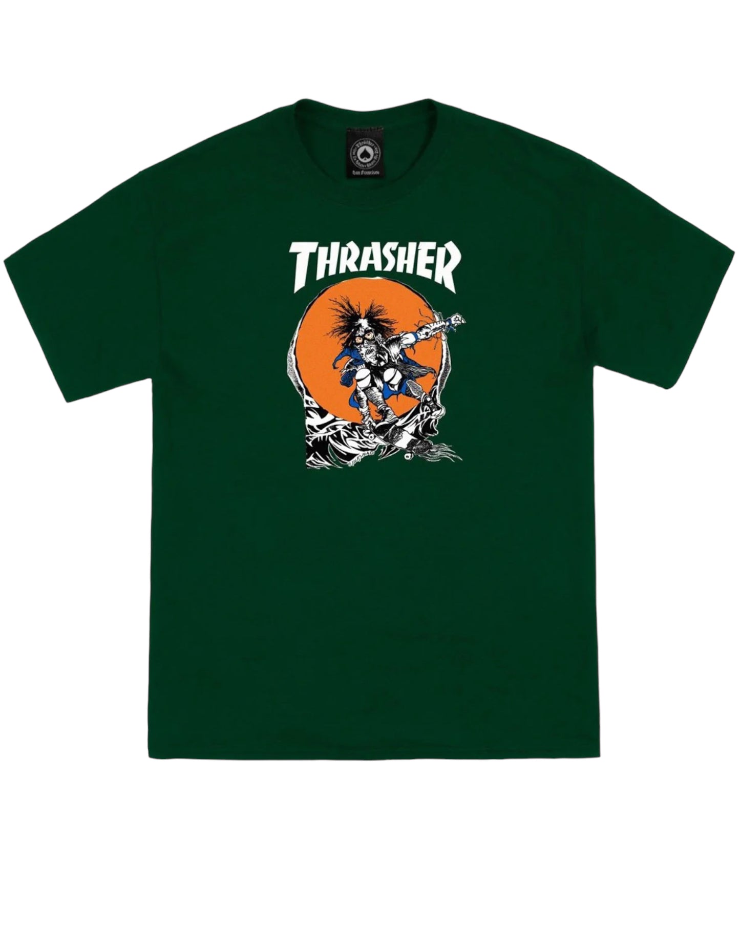 Thrasher T Shirt Skate Outlaw