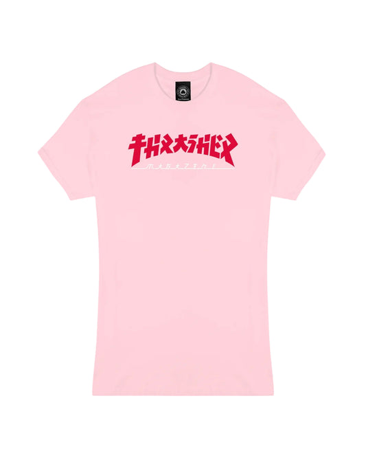 Thrasher Women’s V Neck T Shirt Godzilla