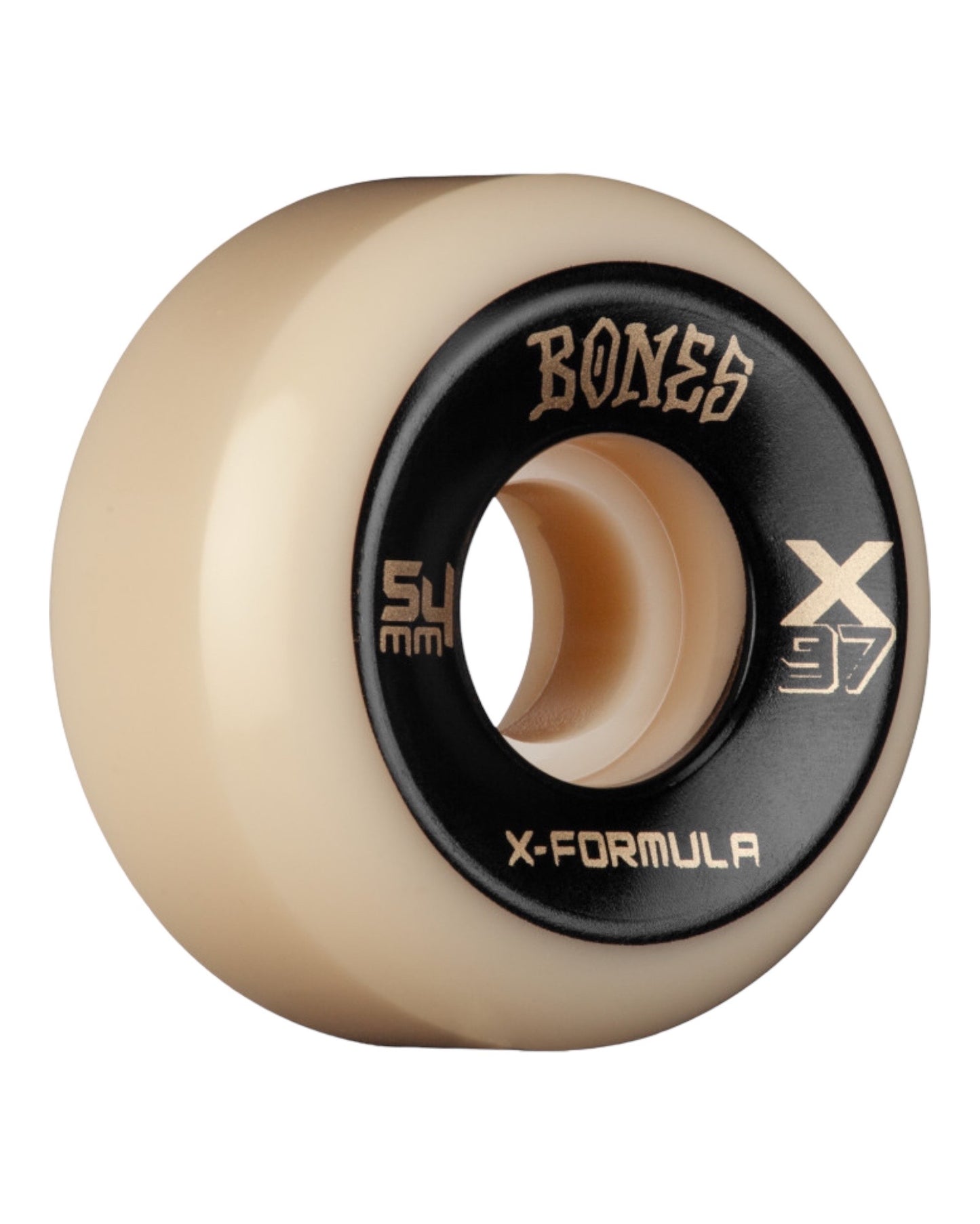 BONES X-Formula Skateboard Wheels 54mm V6 Wide-Cut 97A 4pk