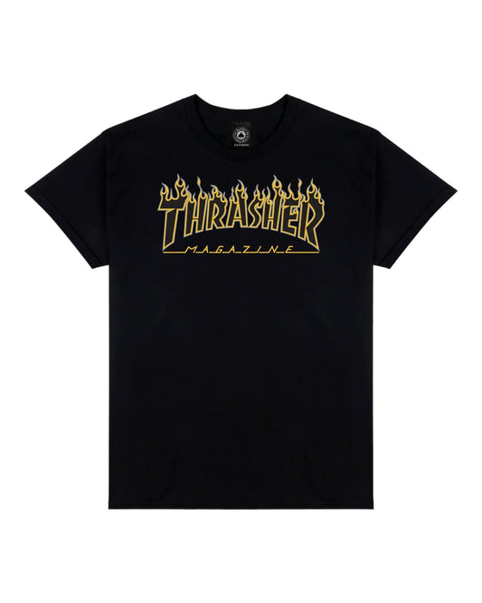 Thrasher T Shirt Flame