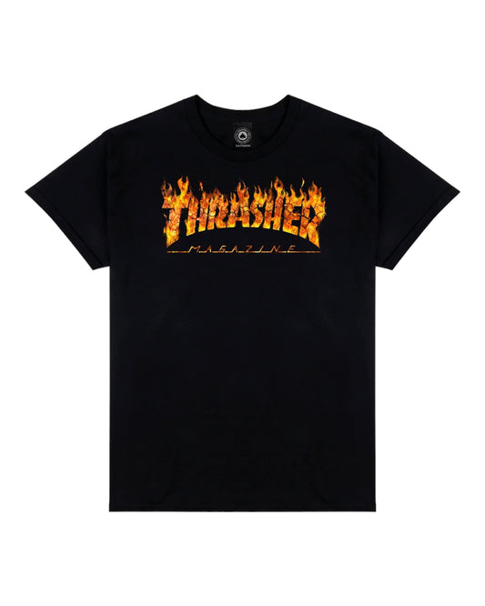 Thrasher T Shirt Flame