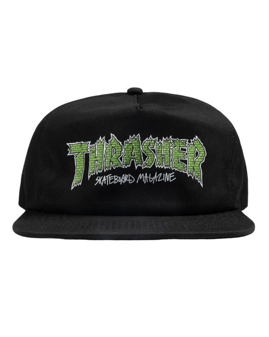 Thrasher Hat Snapback Brick
