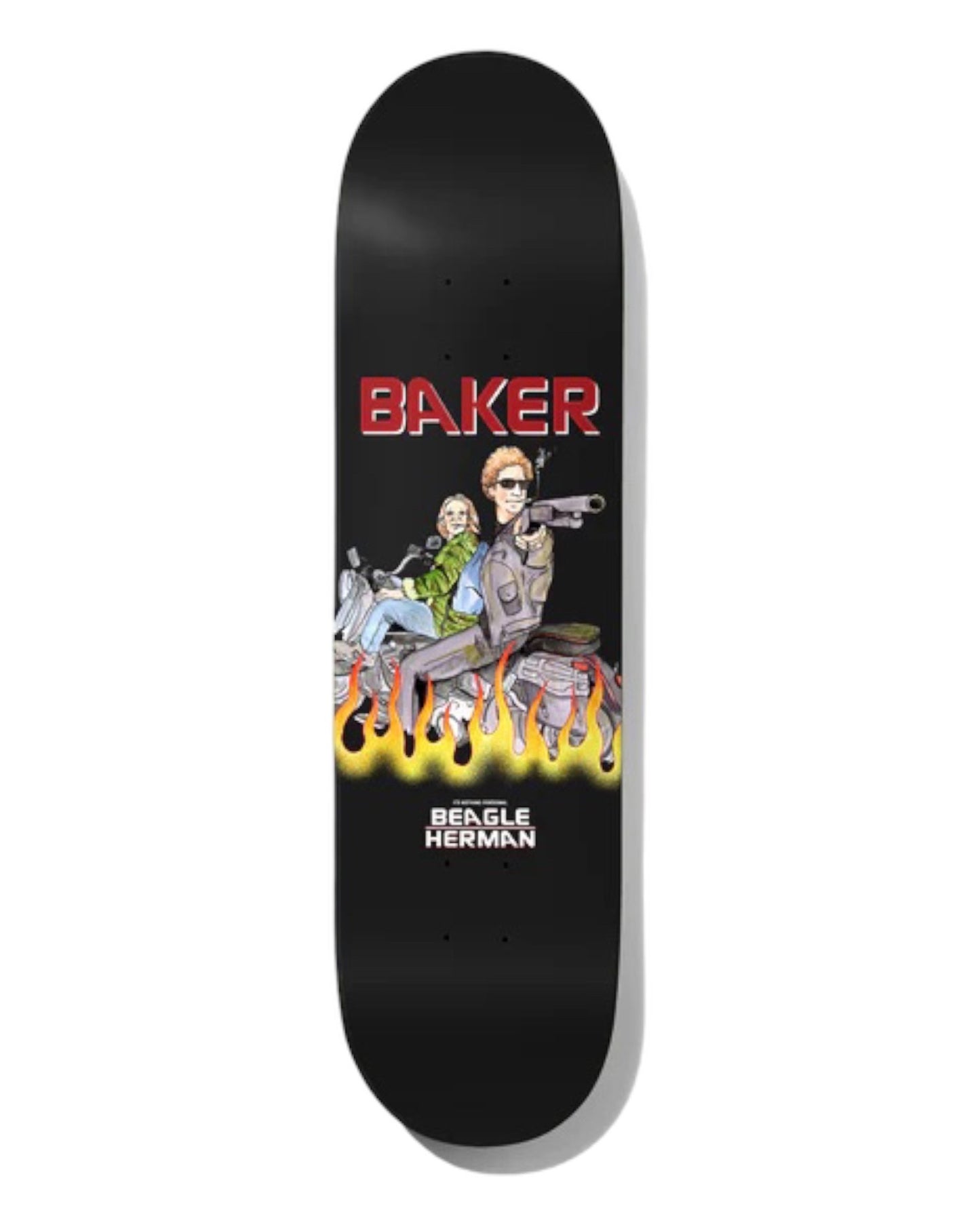 Herman Beagle Nothing Personal Baker Skateboard Deck 8.25”