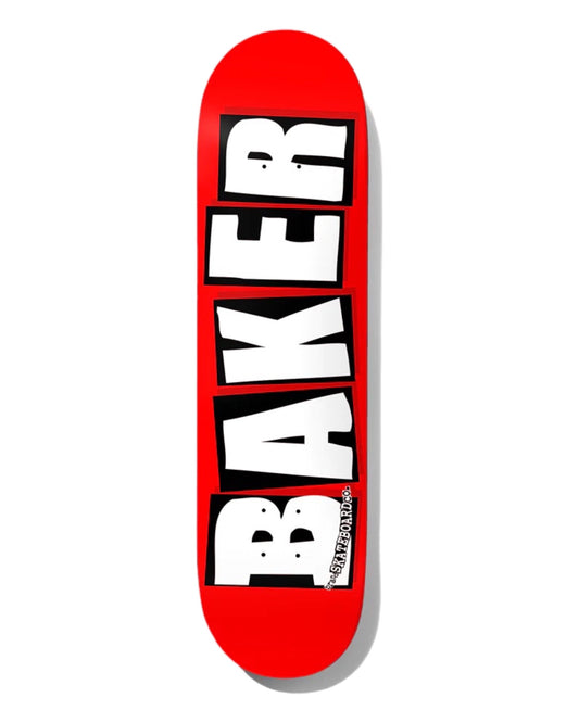 Baker Red OG Logo Skateboard Deck 8.25