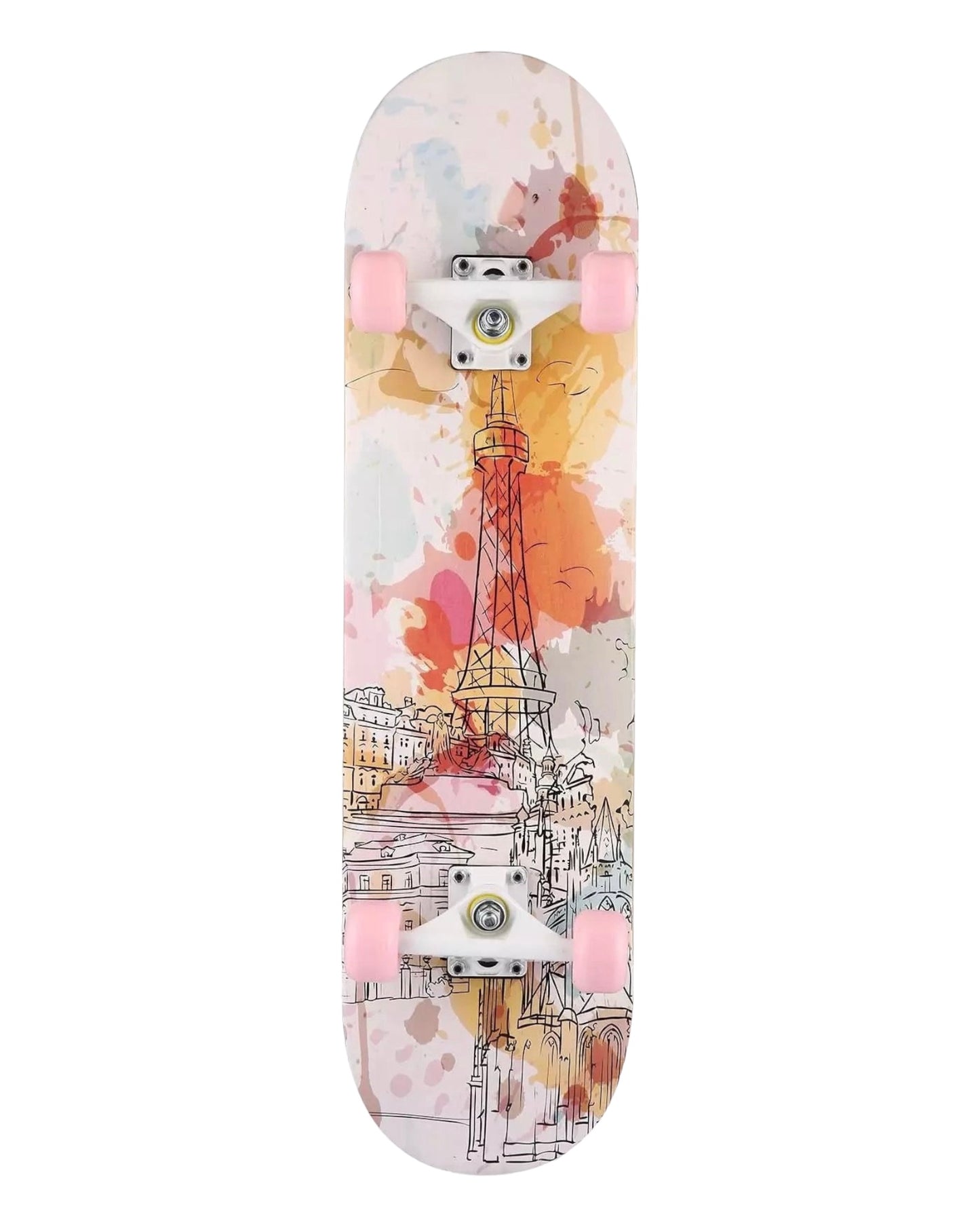 Eiffel Tower Complete Skateboard