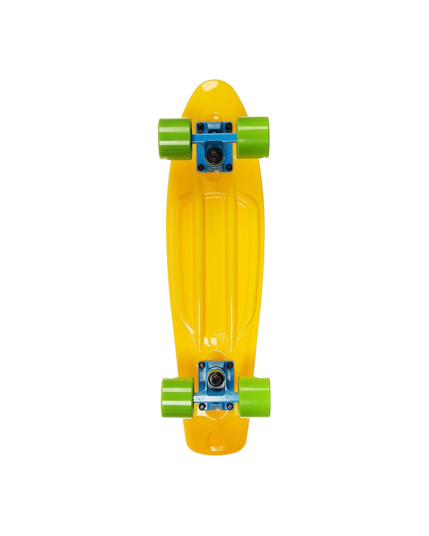 Yellow Plastic Cruiser Skateboard 22"