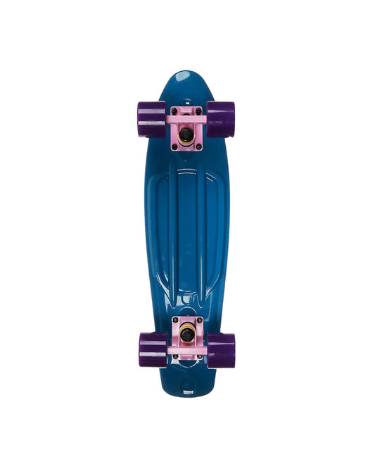 Blue Plastic Cruiser Skateboard 22"