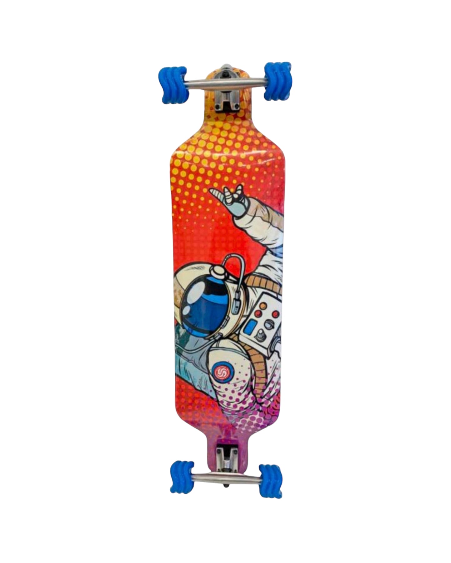 Astro Drop Down Longboard Skateboard With Shark Wheels 42”