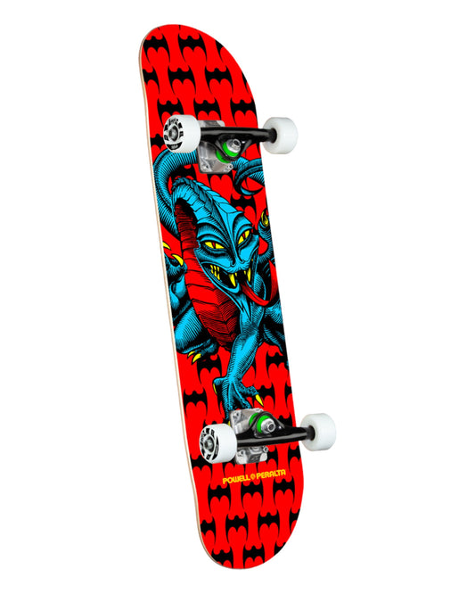 Powell Peralta Cab Dragon One Off Red Birch Complete Skateboard 8.25”