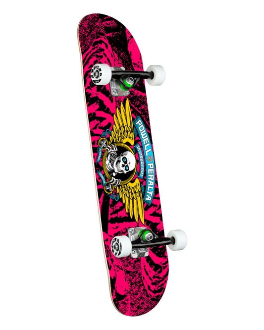 Powell Peralta Winged Ripper Pink Birch Complete Skateboard 8.25”