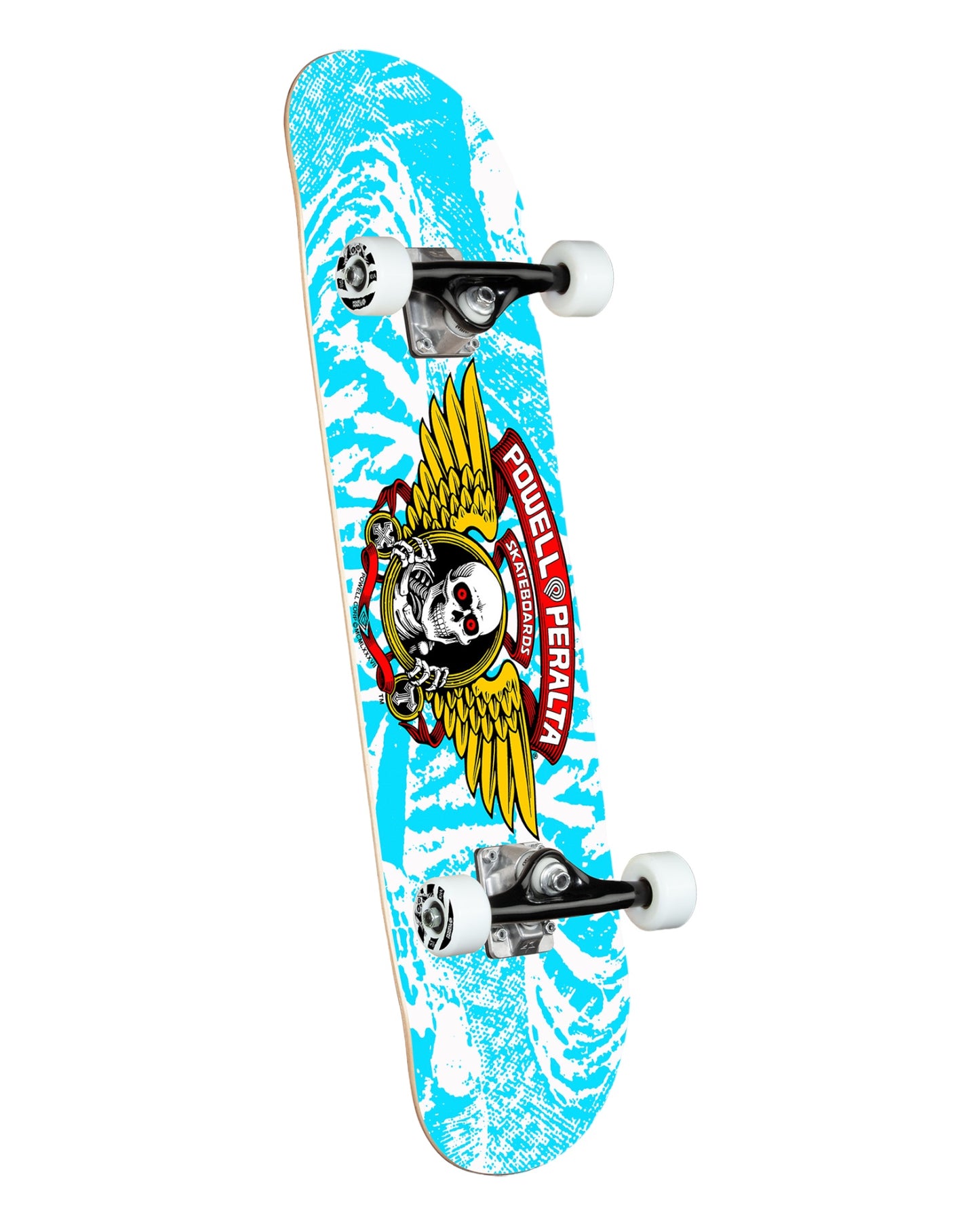 Powell Peralta Winged Ripper Birch Complete Skateboard - White/Blue