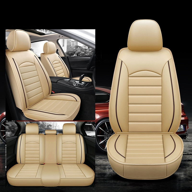 PU leather universal car seat cover